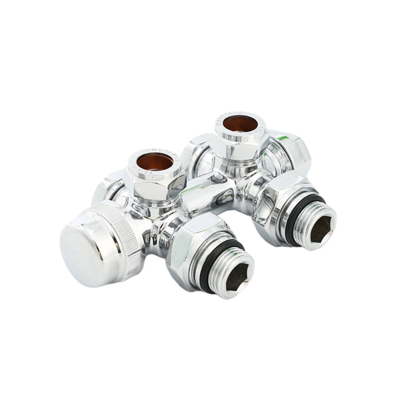 Chrome patella aes manuale radiator valvae AMT-4036